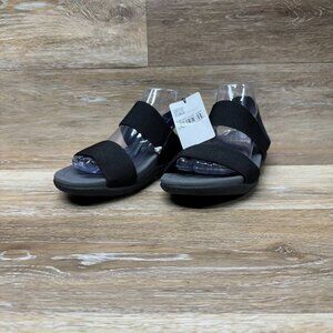 Dearfoams Sloane Low Foam Back Strap Sandal Women's Size 9